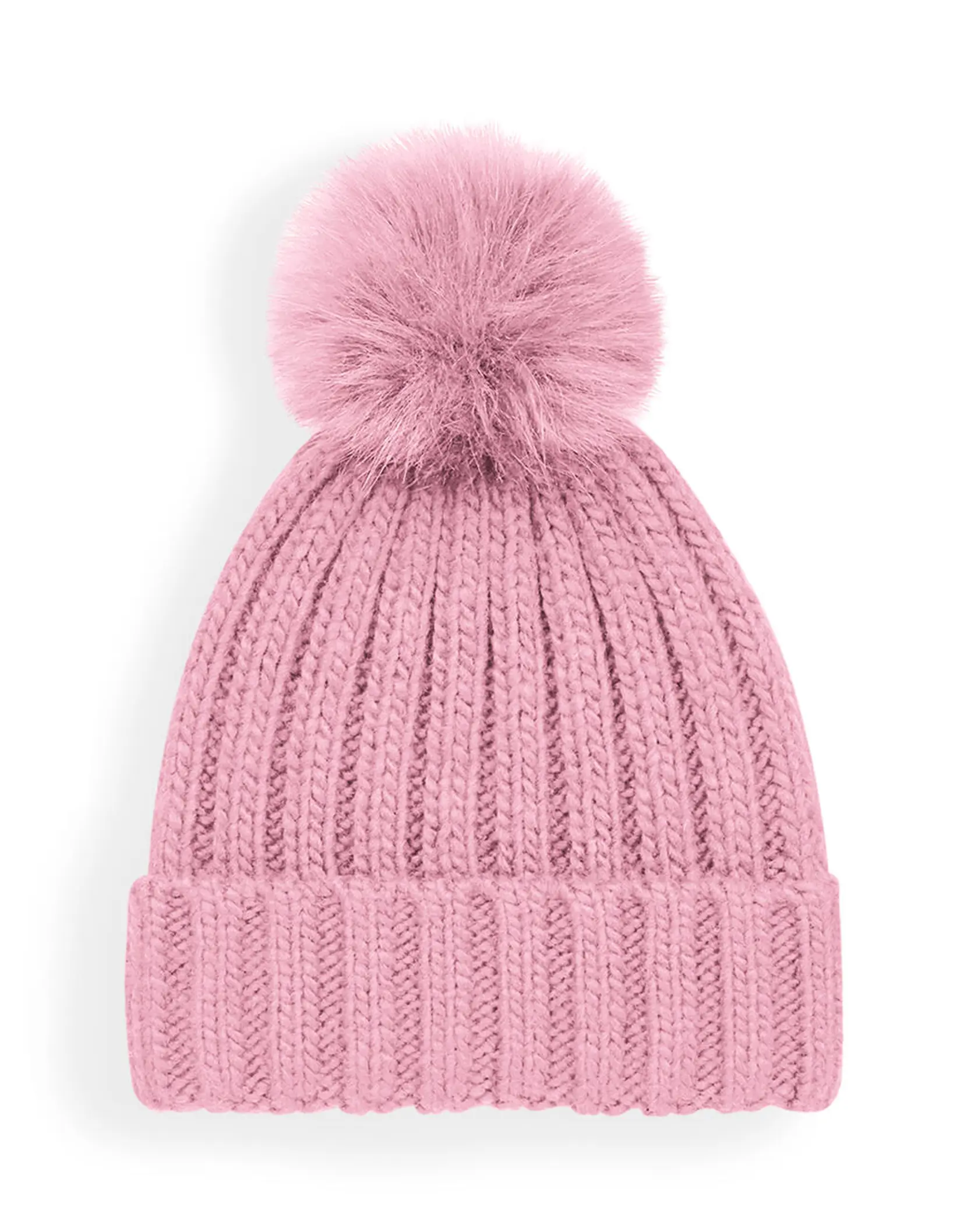 Bild på Verbier Fur Pop Pom Chunky Beanie