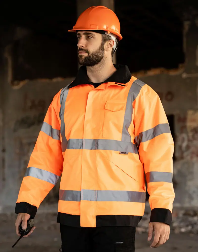 Hi-Vis Rain Jacket Lite "Kaunas"