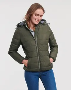 Bild på Ladies' Hooded Nano Jacket
