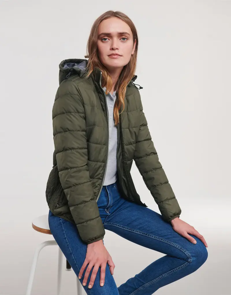 Bild på Ladies' Hooded Nano Jacket