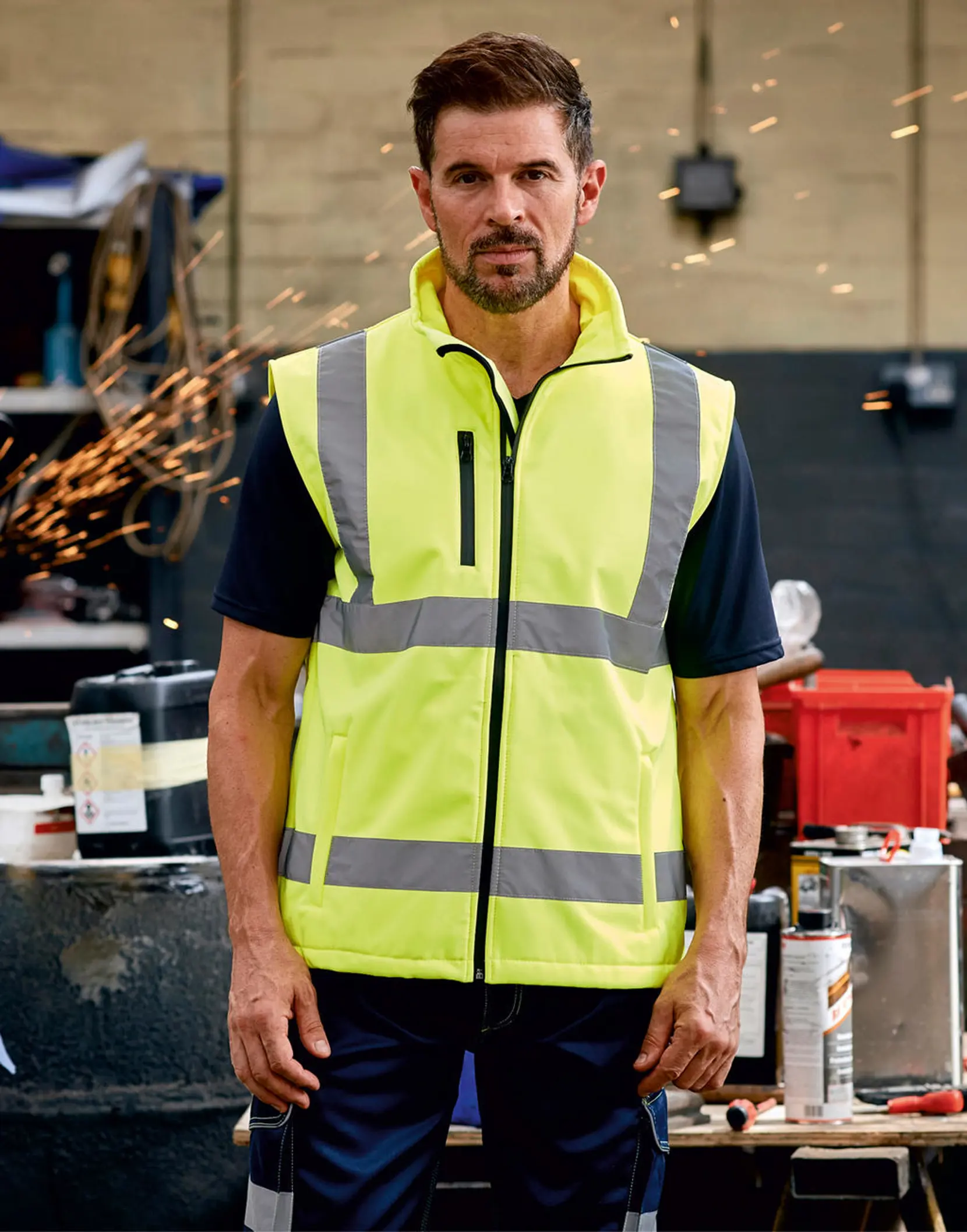 Bild på Fluo Softshell Gilet
