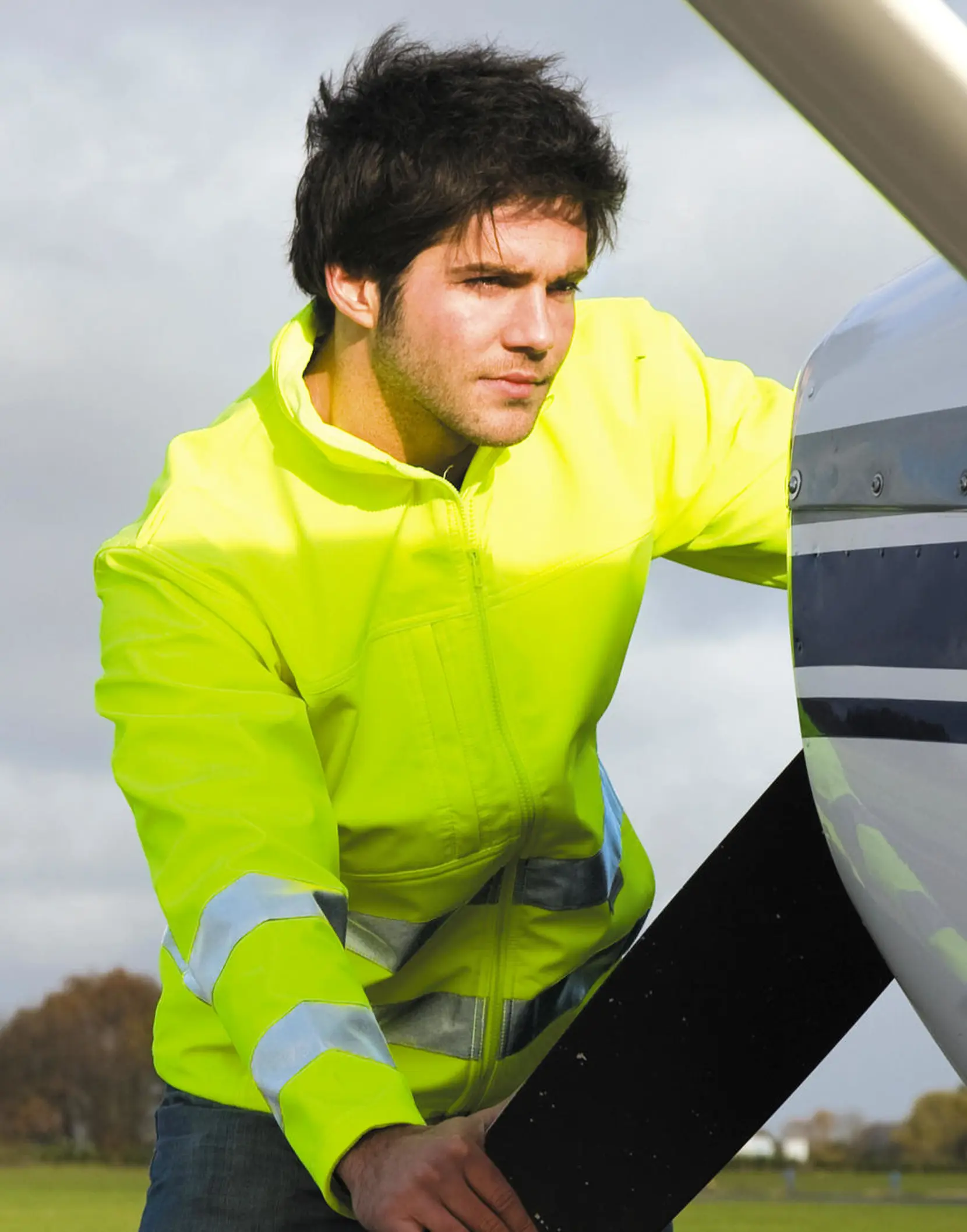 Bild på Hi-Vis Soft Shell Jacket