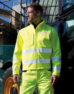 Bild på Hi-Vis Soft Shell Jacket