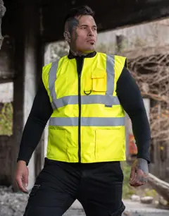 Bild på Hi-Vis Reversible Bodywarmer „Ural“