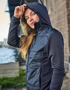 Bild på Womens Hybrid-Stretch Hooded Jacket