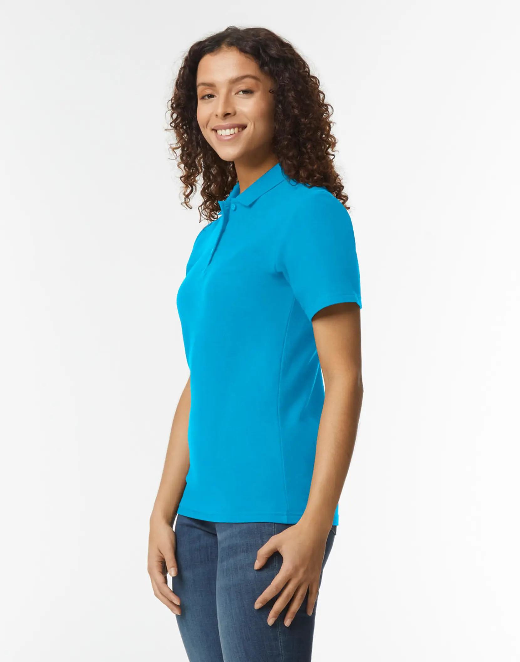 Bild på Softstyle Women's Pique Polo