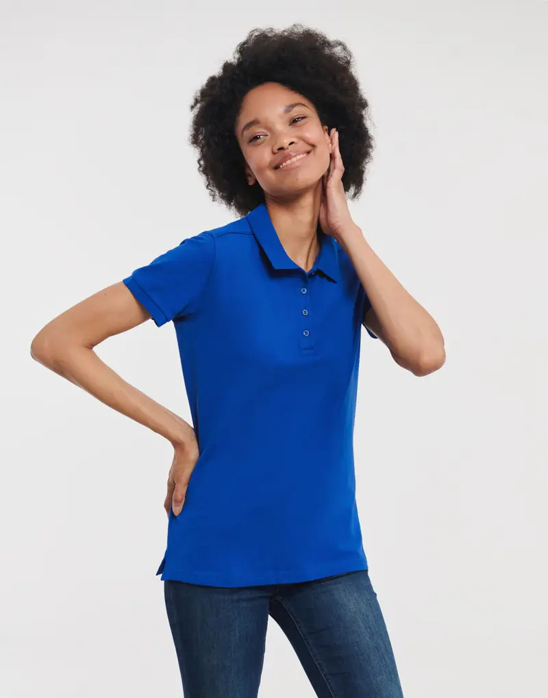 Ladies' Tailored Stretch Polo