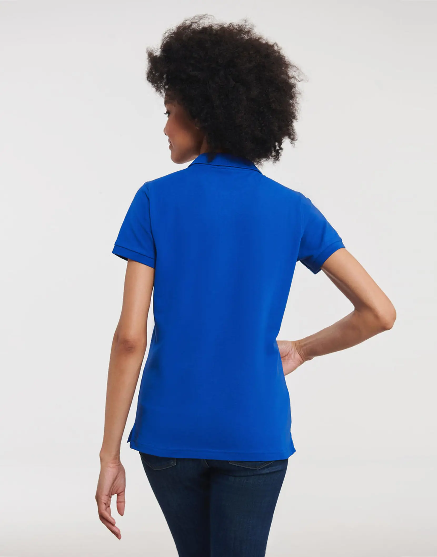 Bild på Ladies' Tailored Stretch Polo