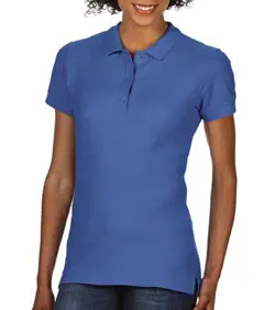 Bild på Premium Cotton Ladies' Double Piqué Polo