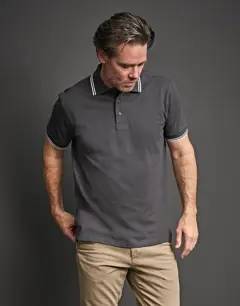 Bild på Luxury Stripe Stretch Polo