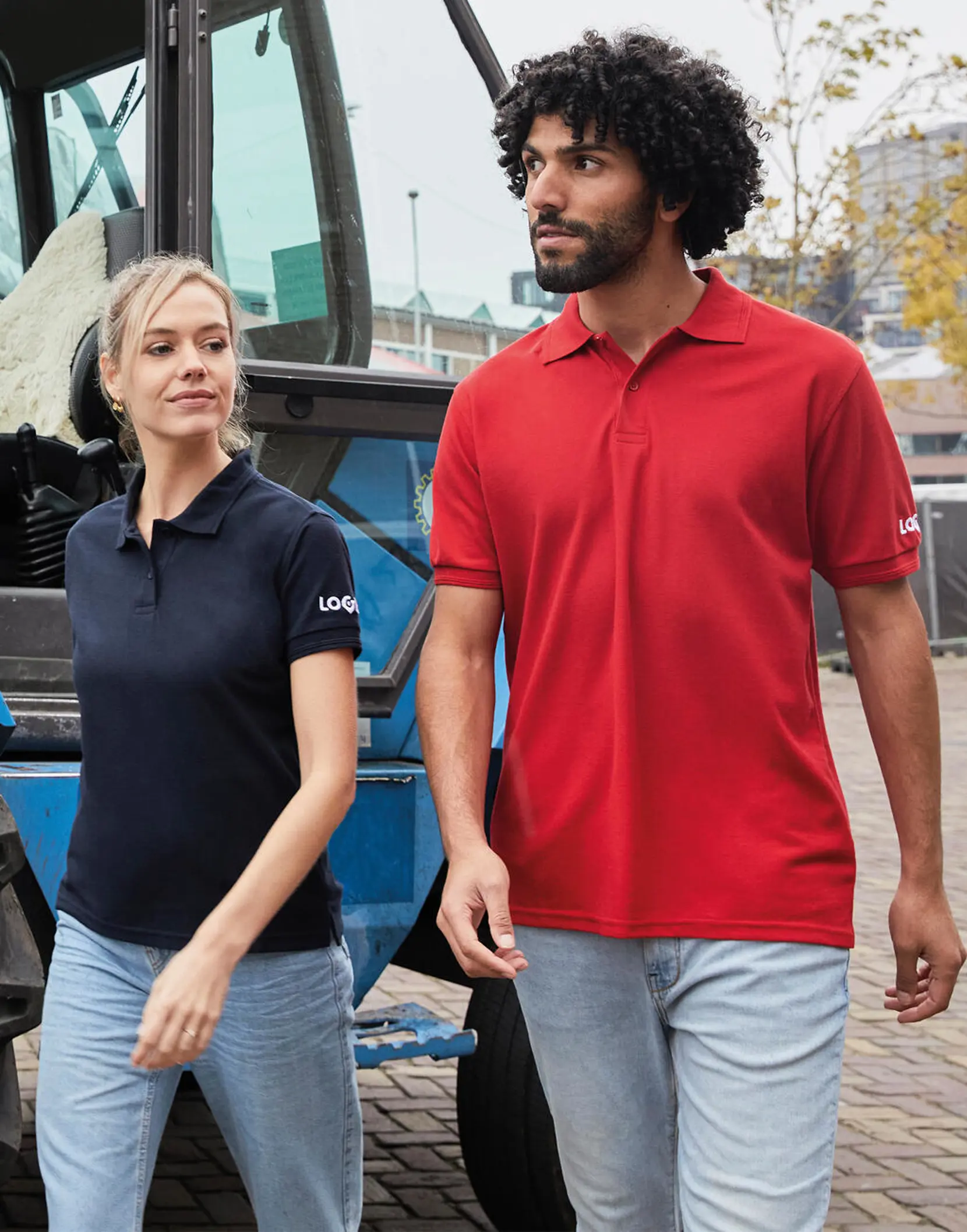 Bild på Poly Cotton Polo Men