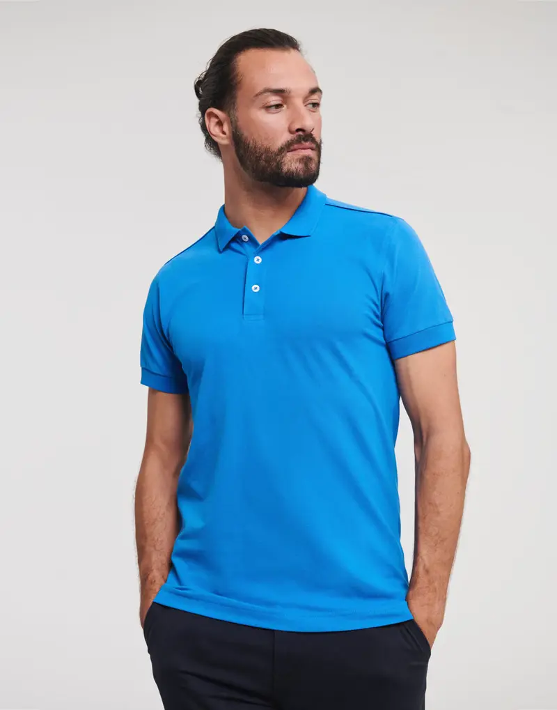 Bild på Men's Fitted Stretch Polo