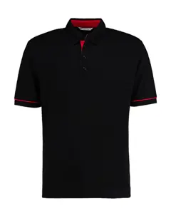 Bild på Classic Fit Button Down Contrast Polo Shirt