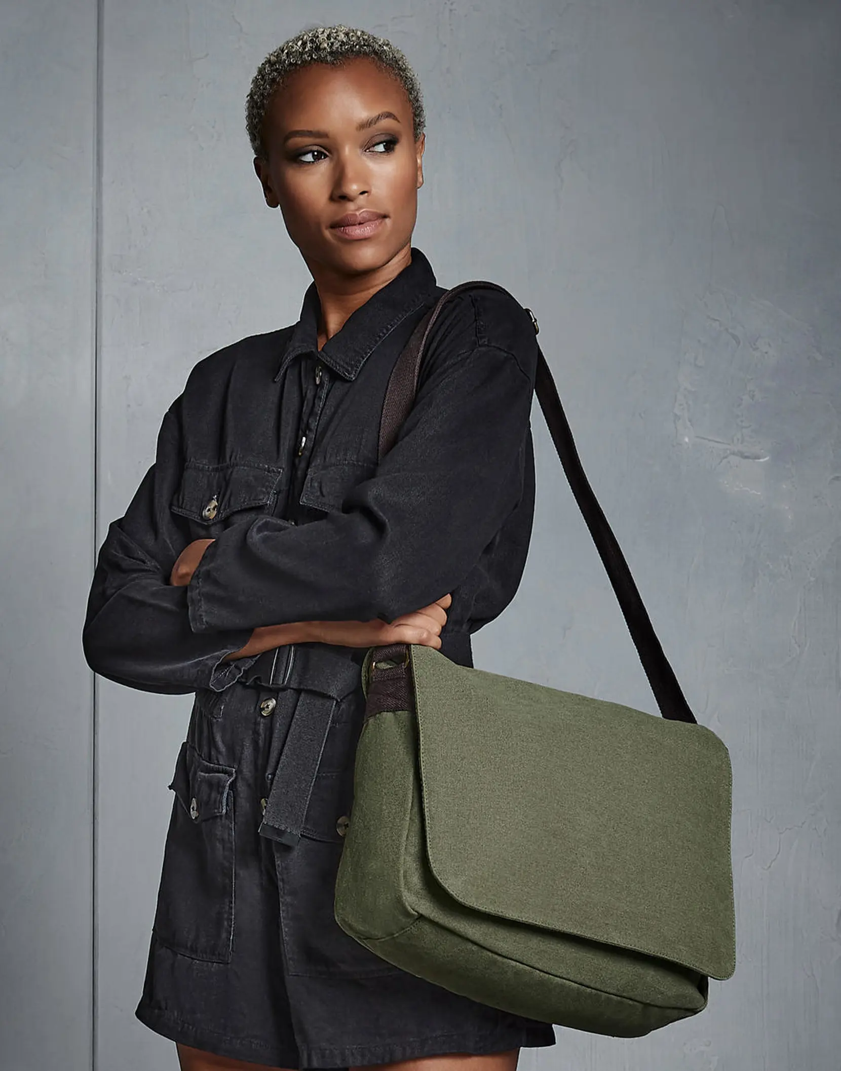 Bild på Vintage Canvas Despatch Bag
