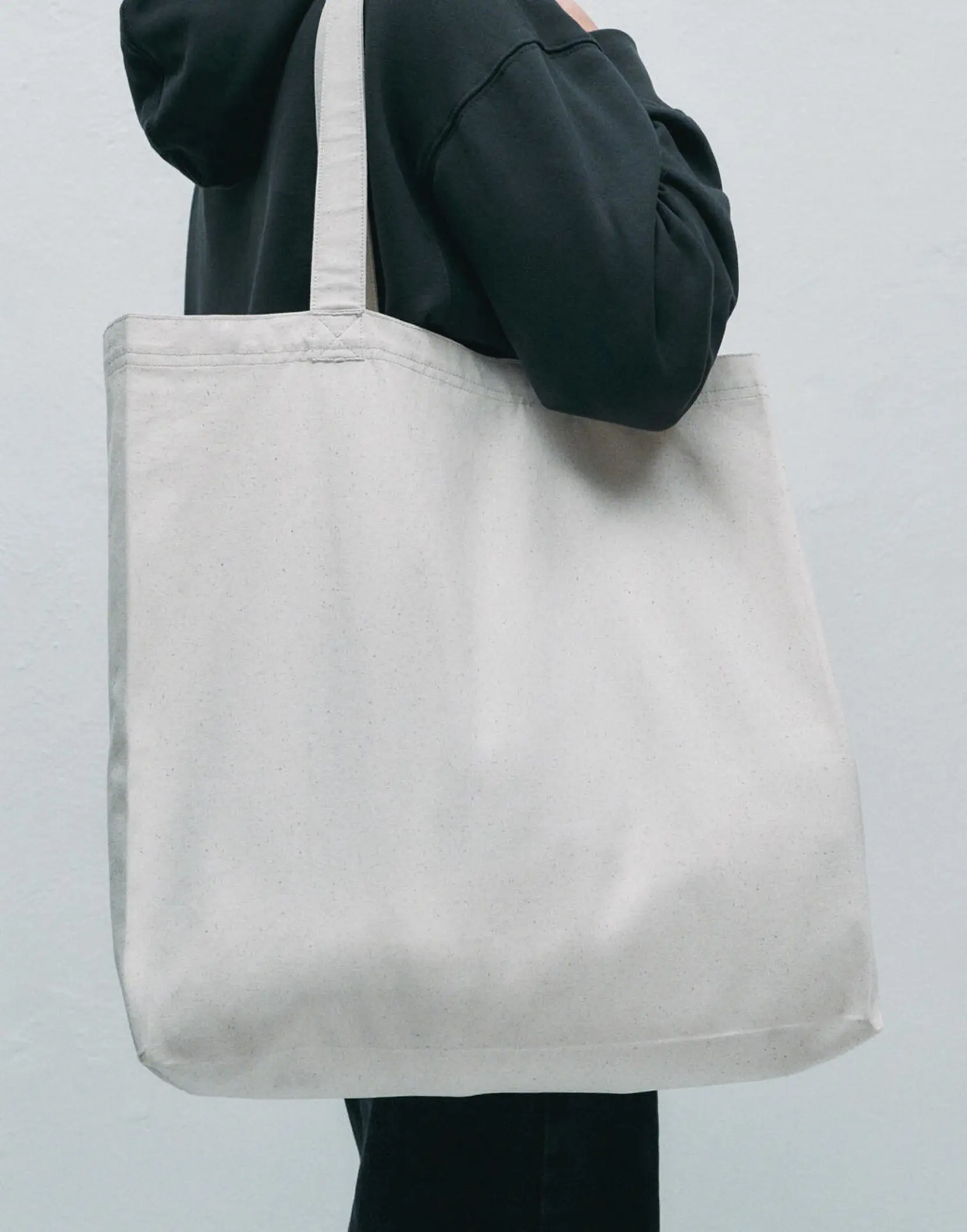 Bild på Cotton Canvas Large Tote
