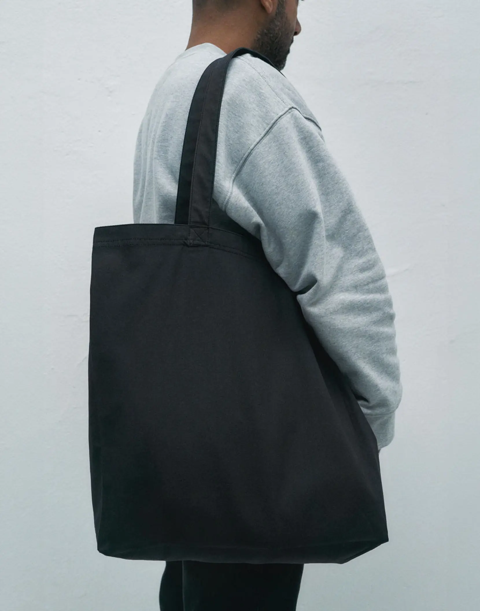 Bild på Cotton Canvas Large Tote