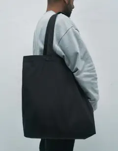 Bild på Cotton Canvas Large Tote