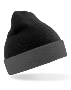Bild på Recycled Black Compass Beanie