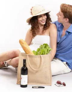 Bild på Chennai Short Handled Jute Shopper Bag