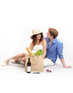 Bild på Chennai Short Handled Jute Shopper Bag