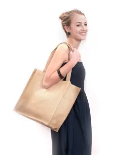 Bild på Chennai Short Handled Jute Shopper Bag