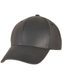 Bild på Synthetic Leather Alpha Shape Dad Cap