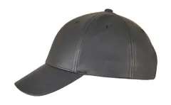 Bild på Synthetic Leather Alpha Shape Dad Cap