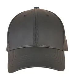 Bild på Synthetic Leather Alpha Shape Dad Cap