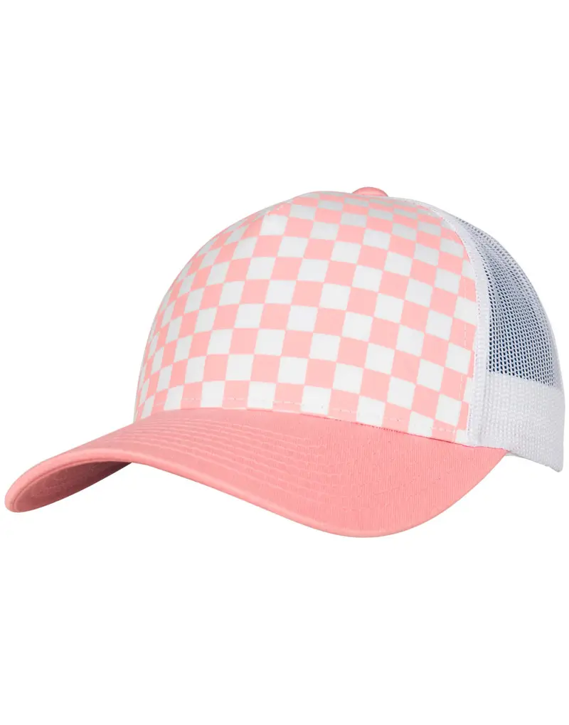 Checkerboard Retro Trucker