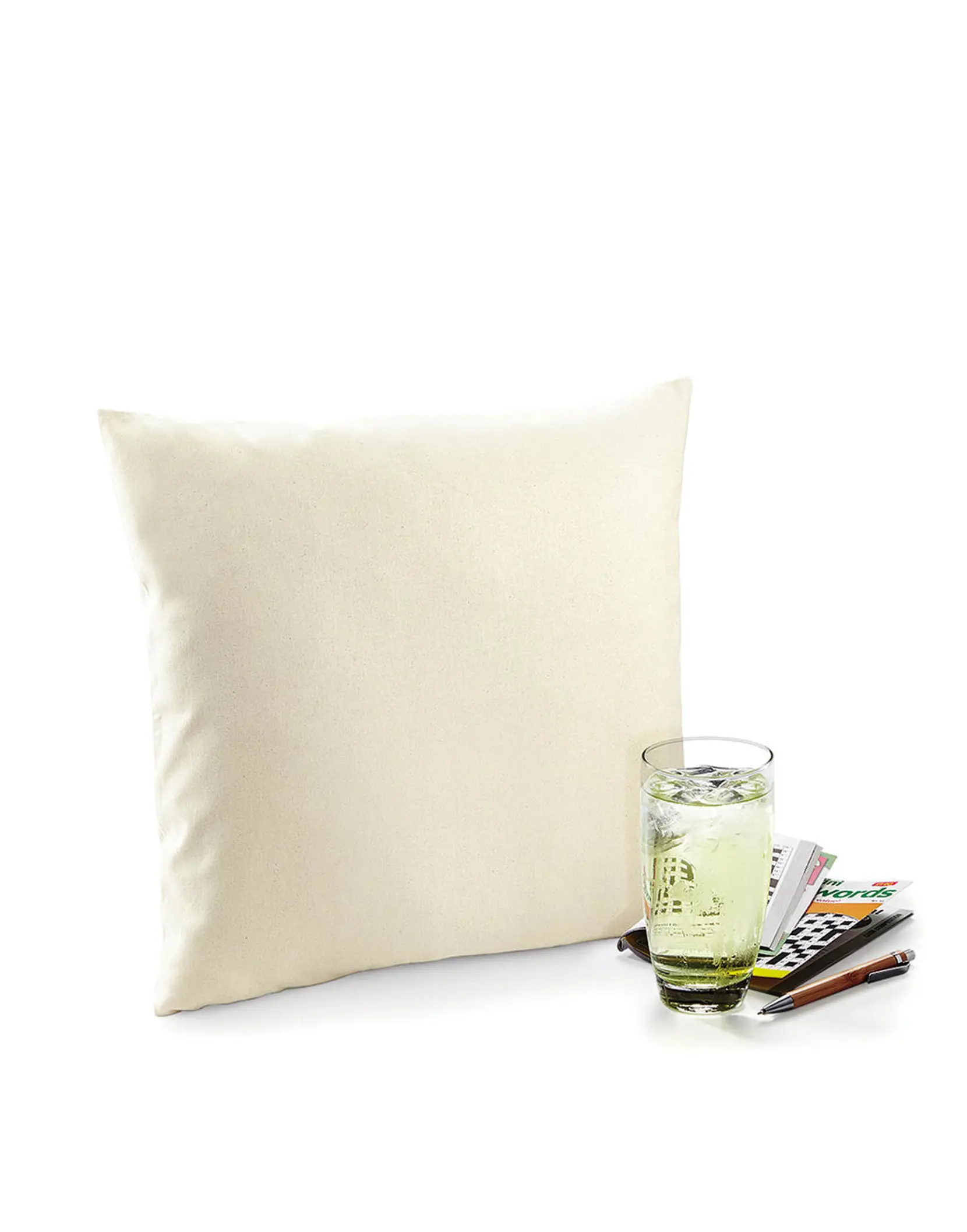 Bild på Fairtrade Cotton Canvas Cushion Cover