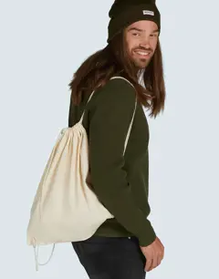 Bild på Baby Canvas Cotton Drawstring Backpack