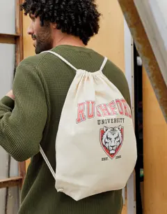 Bild på Baby Canvas Cotton Drawstring Backpack