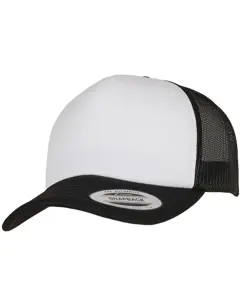 Bild på Classic Curved Foam Trucker Cap – White Front