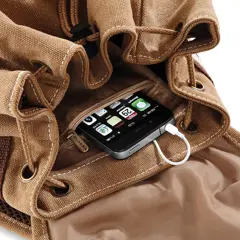Bild på Vintage Canvas Backpack