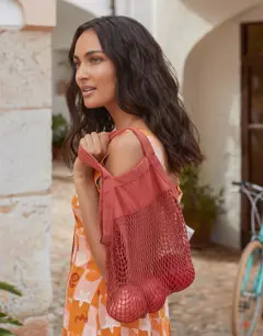 Bild på Organic Cotton Mini Mesh Grocery Bag