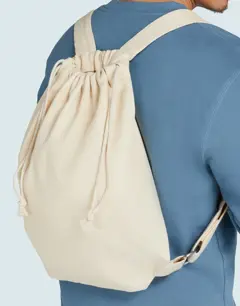 Bild på Canvas Backpack Straps and Drawstring
