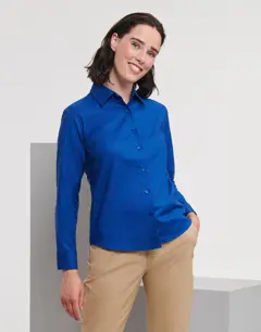Bild på Ladies Oxford Blouse LS