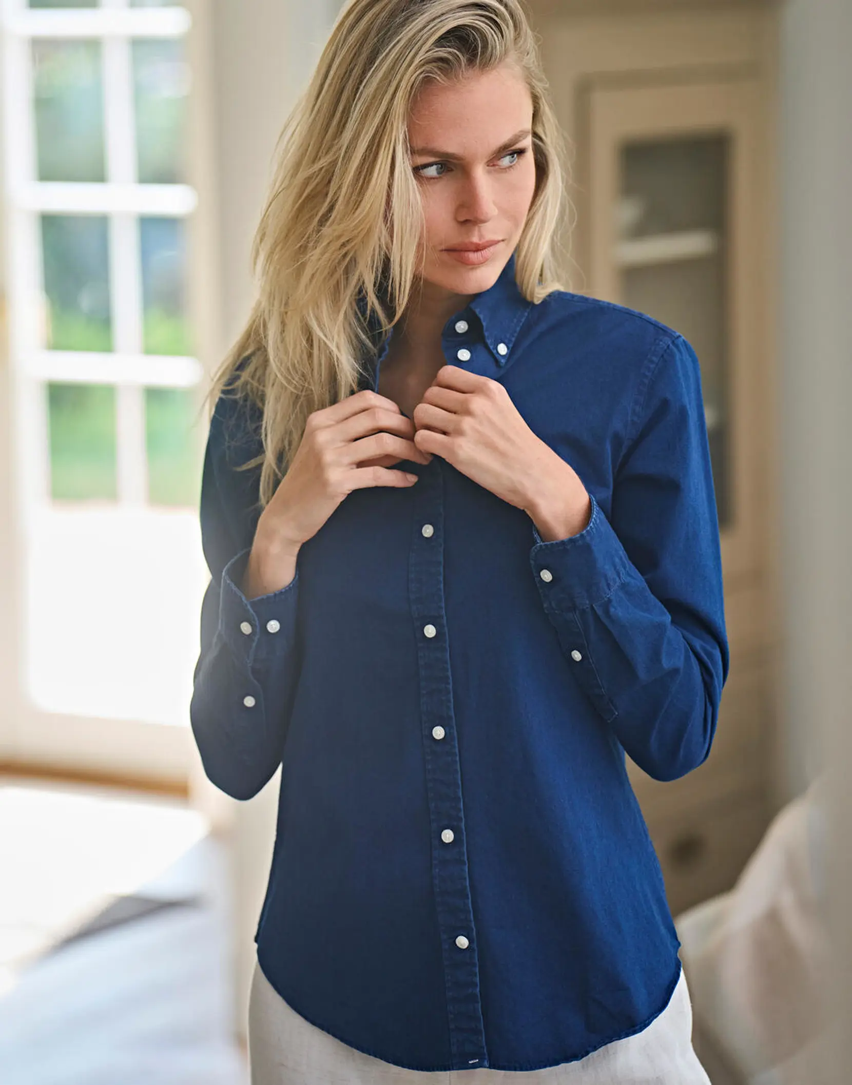 Bild på Ladies Casual Twill Shirt