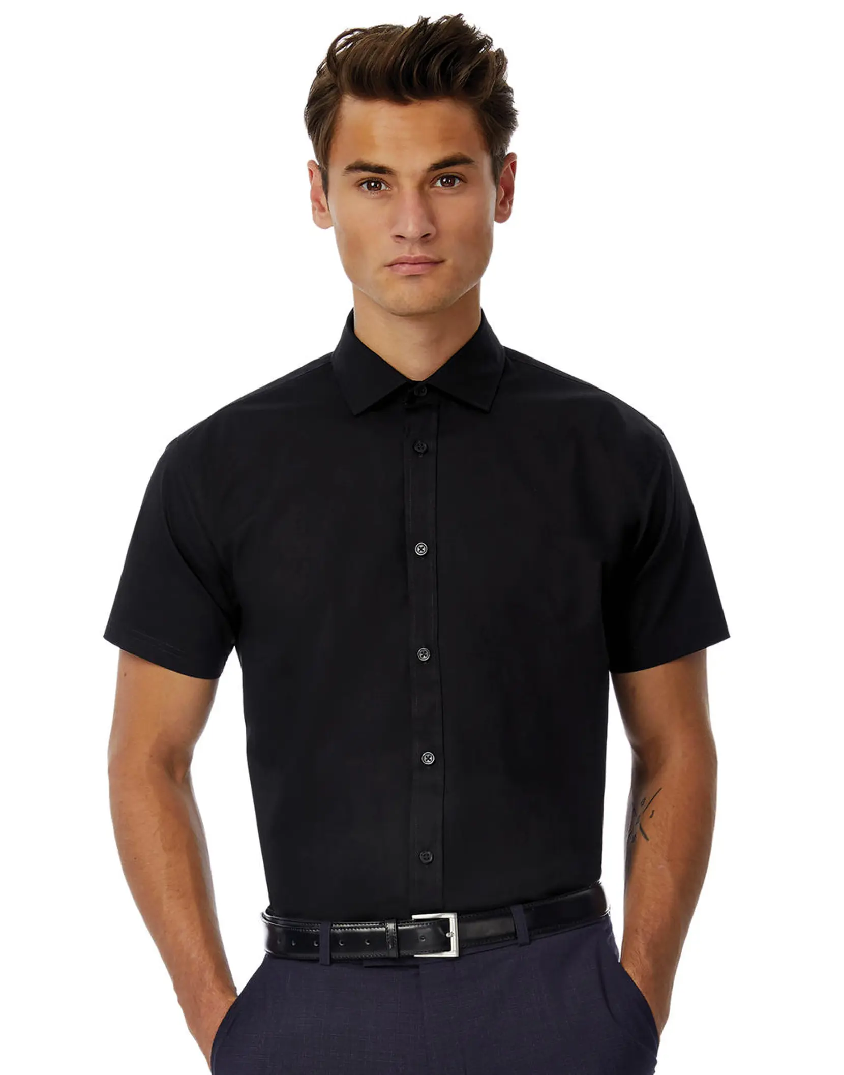 Bild på Black Tie SSL/men Poplin Shirt