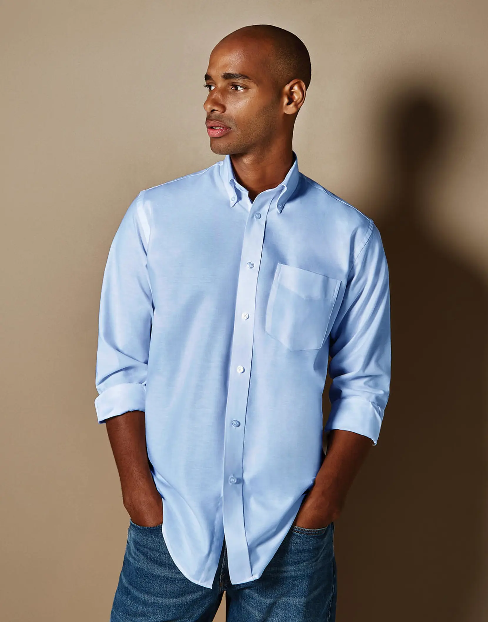 Bild på Classic Fit Workwear Oxford Shirt