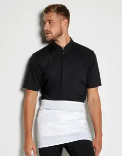 Bild på Tailored Fit Mandarin Collar Shirt SSL