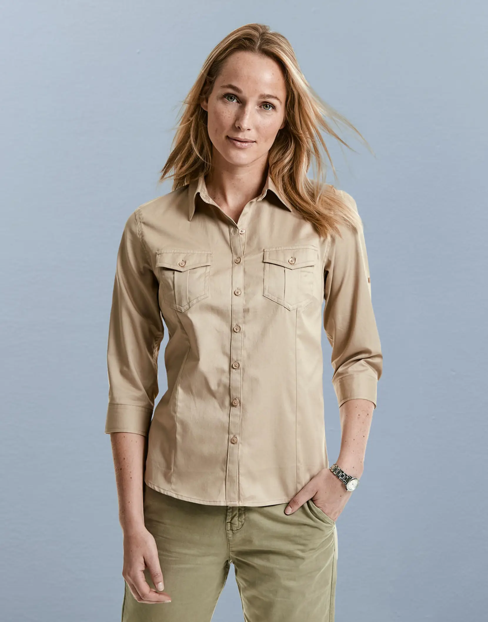 Bild på Womens Roll 3/4 Sleeve Shirt