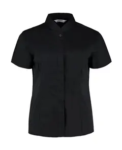 Bild på Women's Tailored Fit Mandarin Collar SSL