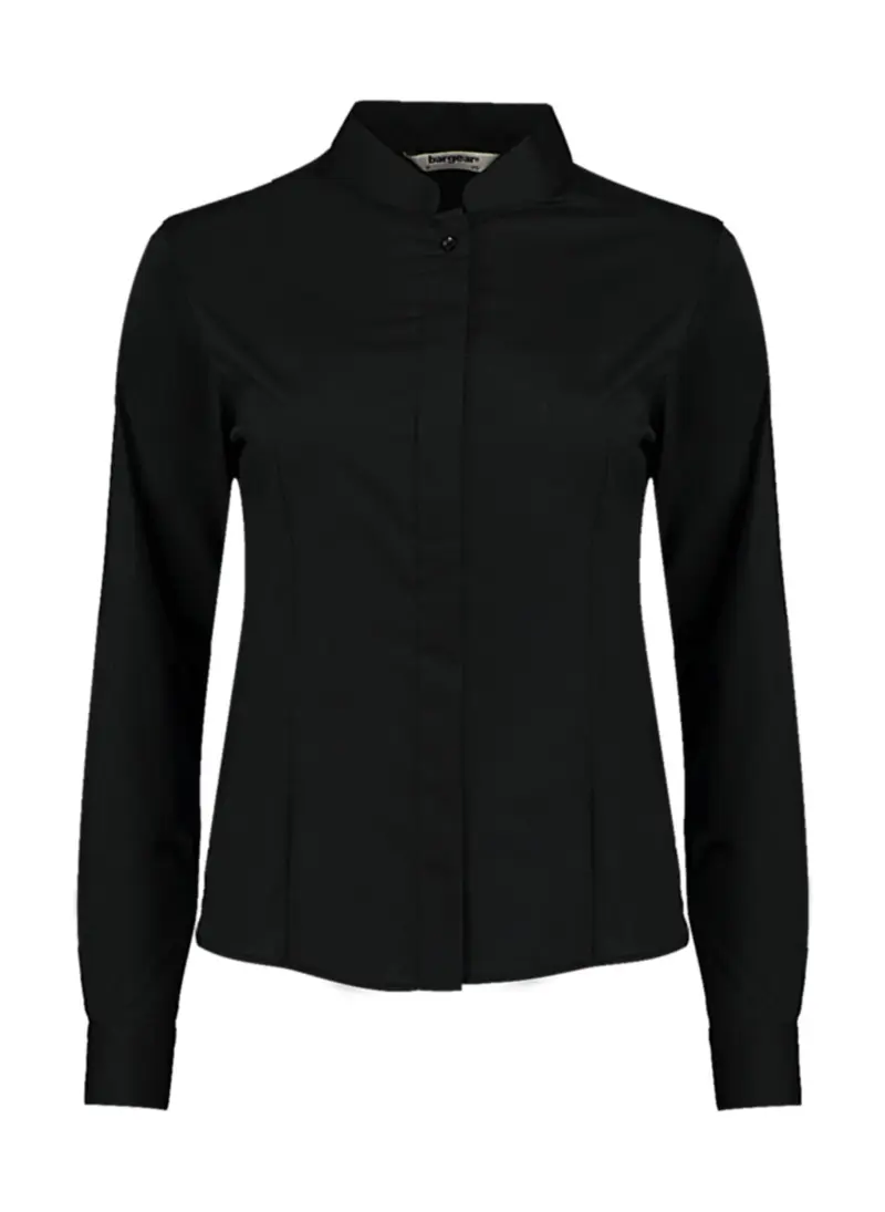 Bild på Women's Tailored Fit Mandarin Collar Shirt