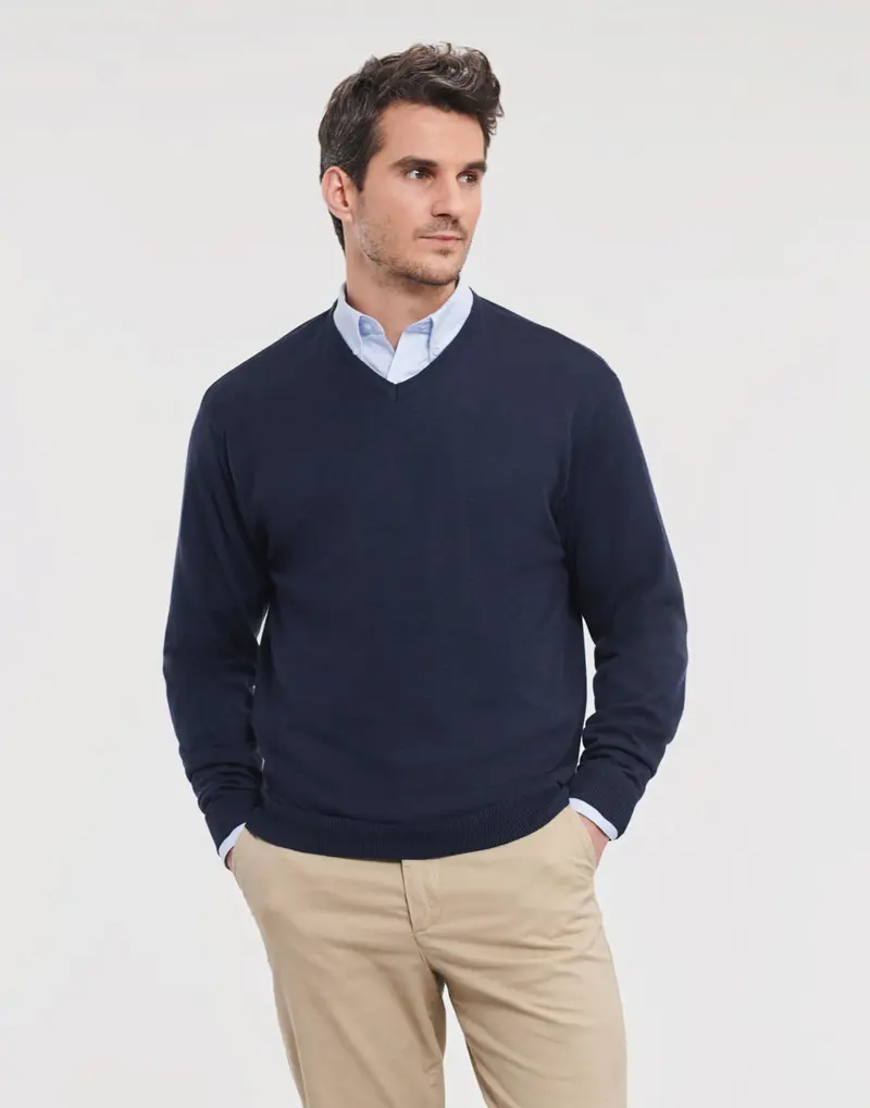 Bild på Men's V-Neck Knitted Pullover