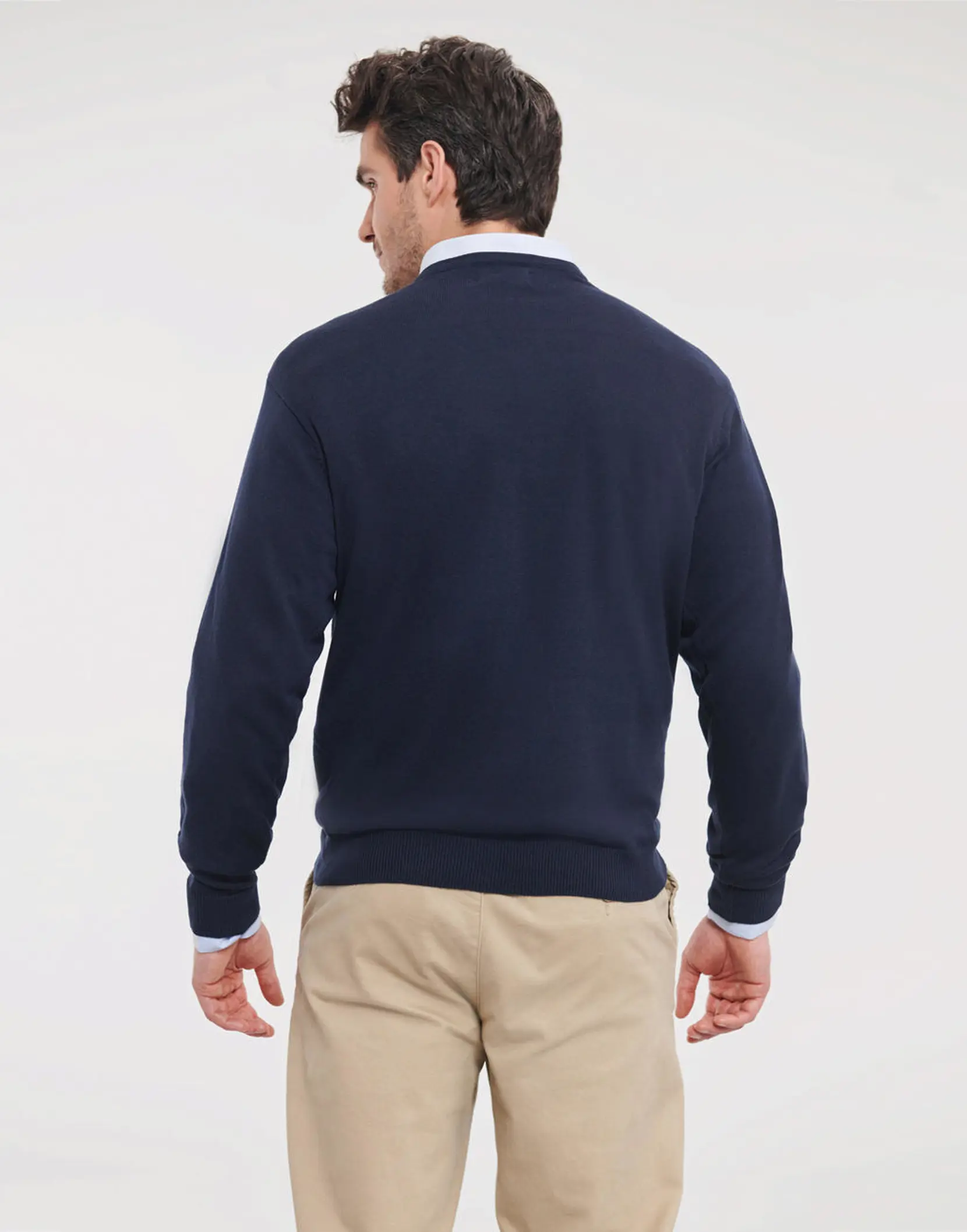 Bild på Men's V-Neck Knitted Pullover