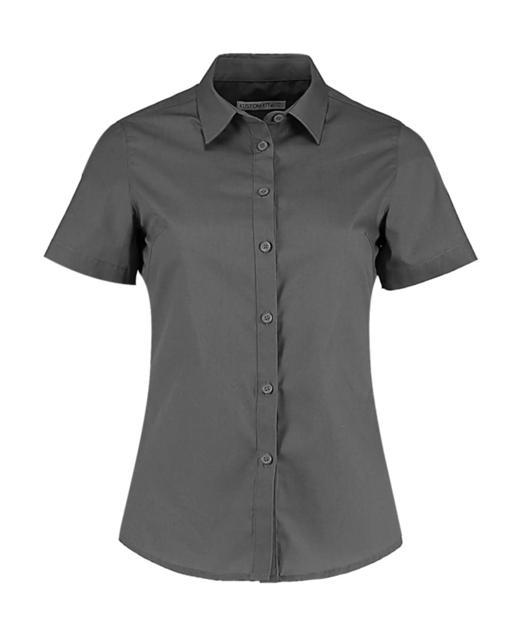 Bild på Women's Tailored Fit Poplin Shirt SSL Bild på Women's Tailored Fit Poplin Shirt SSL