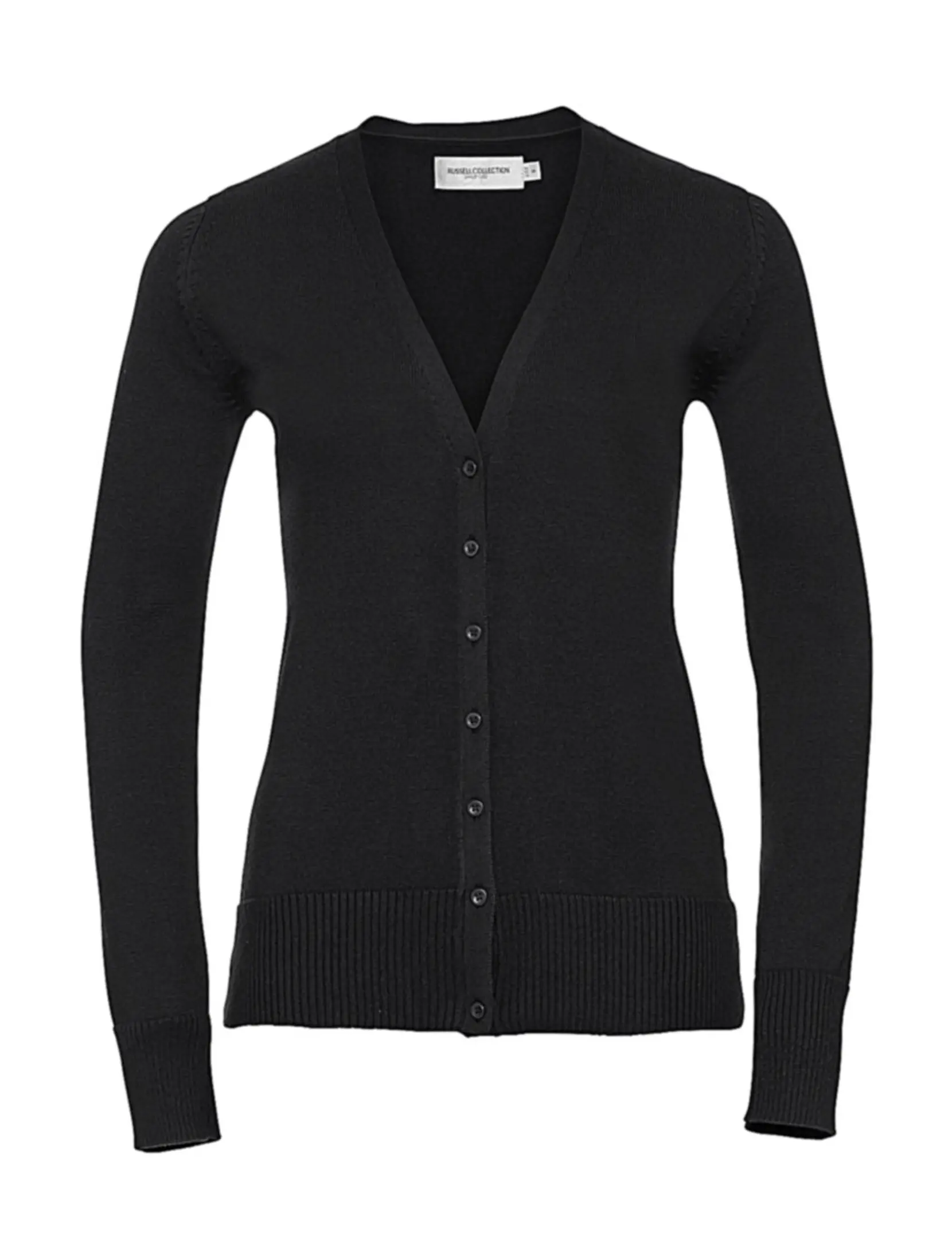 Bild på Ladies V-Neck Knitted Cardigan