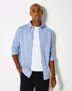 Bild på Tailored Fit Superwash® 60º Pique Shirt