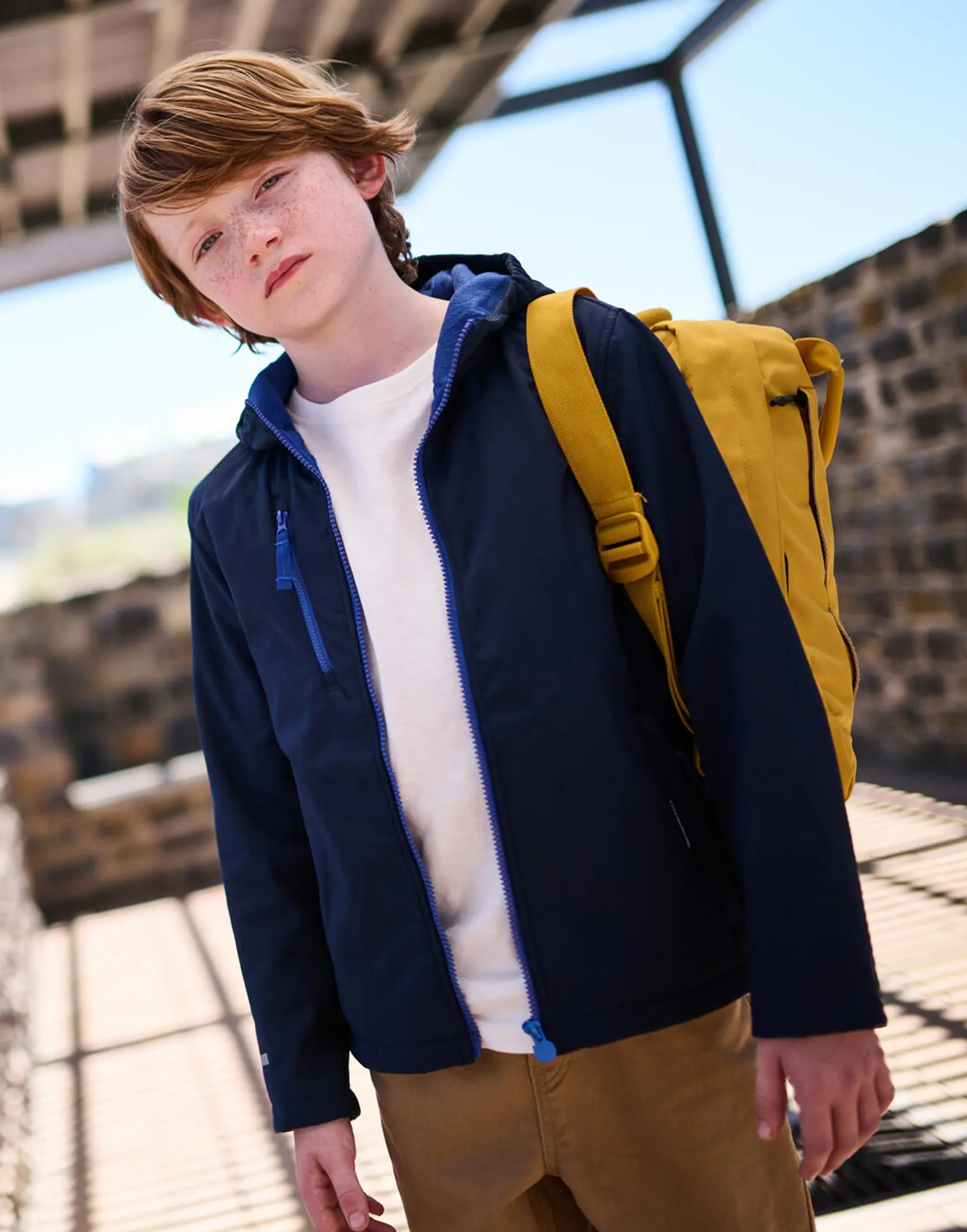 Bild på Junior Ablaze 3-Layer Hooded Softshell
